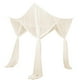 thumbnail image 1 of Cortina de cama con dosel de 4 postes esquineros, cenefa colgante para cama, funda para cortina de dormitorio Beige, 1 of 9