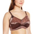 thumbnail image 1 of Elomi Womens Cate Wirefree Soft Cup Bra, 44F, Pecan, 1 of 4