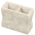 thumbnail image 3 of EVCO International 32395 Champagne Marble Universal Rectangular Toothbrush Holder, 3 of 5