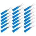 thumbnail image 4 of Conector de Cable de Terminales de Crimpado Eléctrico Tipo U/Y de 6mm 20 Piezas con Carcasa Aislada para Equipos Electrónicos Industriales, 4 of 8