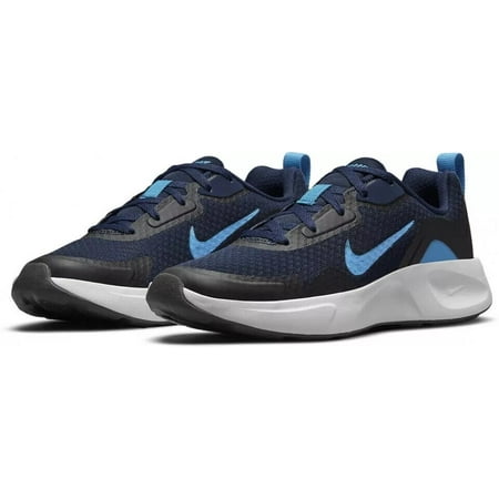

Nike Wearallday CJ3816-403 Youth Kid s Navy Blue/White Sneakers Shoes HS1722 (4)