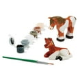 thumbnail image 5 of Melissa & Doug Created by Me! Horse Figurines Craft Kit (2 Resin Horses, 6 Paints, Paintbrush), 5 of 10