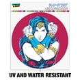 thumbnail image 2 of Wonder Woman Movie Crossed Arms Automotive Car Window Locker Circle Bumper Sticker, 2 of 7
