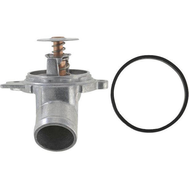 Engine Coolant Thermostat Housing Assembly Compatible with 2000
