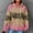 Pink, variant on Womens Hoodies Pullover Zip up Waffle Knit Leopard Womens's Sweatshirts Casual Long Sleeve Crew Neck Graphic Pullover Tops