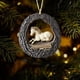 thumbnail image 3 of Adornos navideños Animales Adornos navideños Árbol de Navidad Animales Estampados Adornos acrílicos Decoraciones de animales del bosque Decoraciones navideñas Regalos de recuerdo Colgante Colgante, 3 of 6