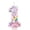 A001- Style A, variant on Unicorn Glitter Number Birthday Candle - Sparkly Cartoon Design with Colorful Sprinkles, Safe for Kids - Perfect for Birthday Parties, Cake Decorations, Anniversary Celebrations