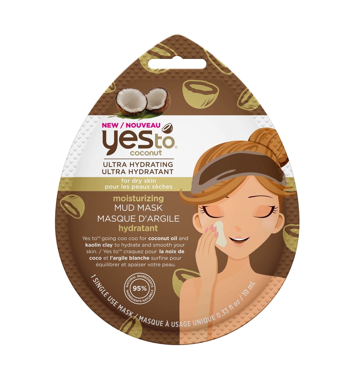 Yes to Coconut Ultra Hydrating Moisturizing Mud Mask