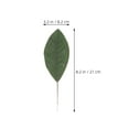 thumbnail image 6 of 12 Pcs Simulated Leaves Greenery Artificial Flower Flowers Wedding Magnolia Leaf Bookshelf Decoration Fake, 6 of 6
