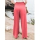 thumbnail image 5 of Pantalones Palazzo de para Mujer Naranja L, 5 of 8