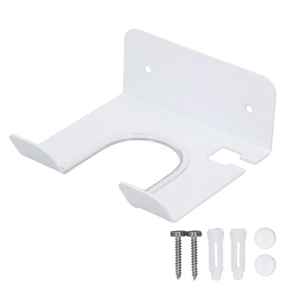 Estante para secador de pelo Jadeshay montado en la pared Acero inoxidable