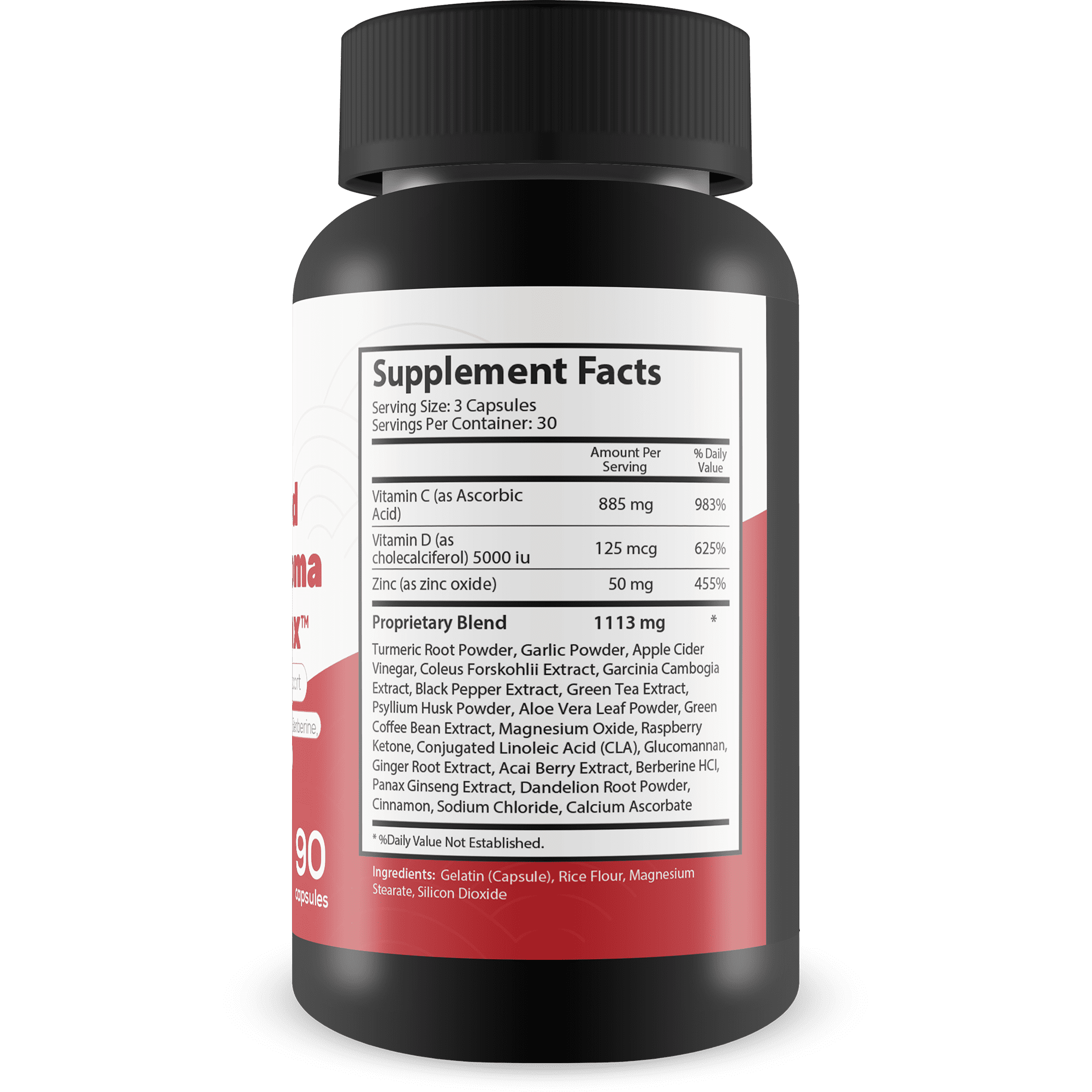 Pro Blood Cinna Chroma Health Max - Natural Blood Health Support with Cinnamon, Turmeric, Berberine, Vitamin D, Vitamin C, Zinc & More - Promote Balanced Blood Health & Improved Blood Flow