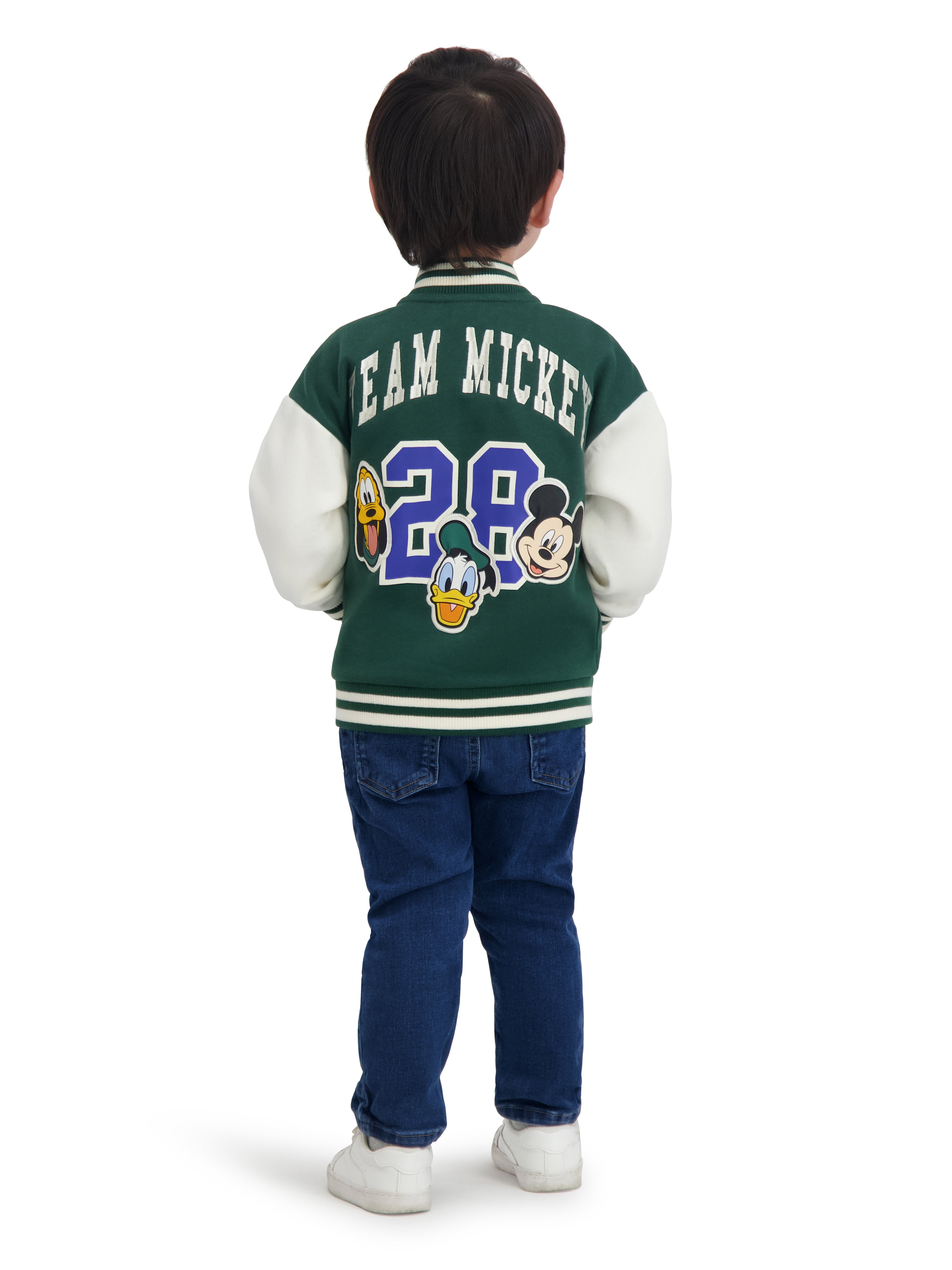 Mickey & Friends Toddler Boy Bomber Jacket, Sizes 12M-5T