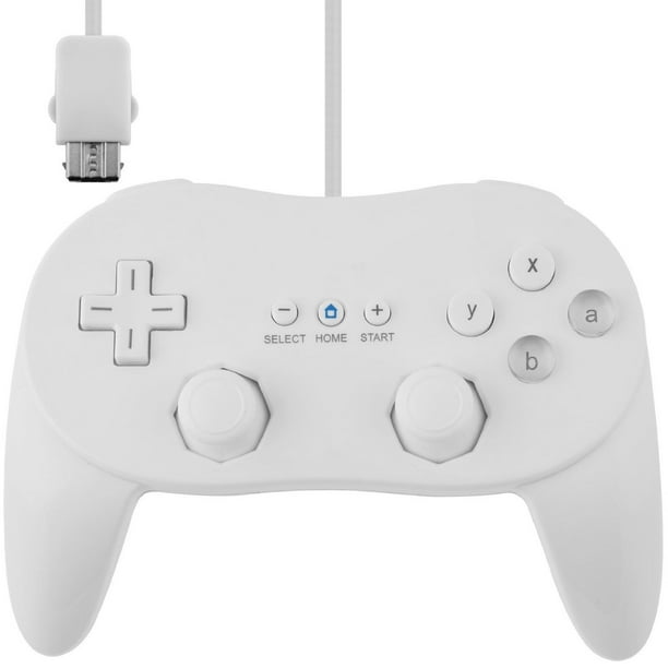 Zettaguard Classic Pro Controller For Nintendo Wii Wiiu White Walmart Com Walmart Com