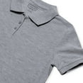 thumbnail image 3 of INGEAR Women's Short Sleeve Polo Shirts, Casual Collared Golf Tops, 2 Pack Gray XXL, 3 of 6