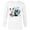 White, variant on Disney 100 Stitch in Costume The Beast Be Our Guest & Scrump - Long Sleeve T-Shirt for Men - Customized-White