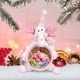 thumbnail image 5 of Decoraciones navideñas Fiudx Muñeco de nieve con lentejuelas cesta de dulces, 5 of 7