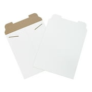 Box Partners Flat Mailers 11" x 13-1/2" White 100/Case RM3W