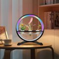 thumbnail image 2 of Graflsoa RGB LED Indoor Water Feature with Plant Growth Light, USB-Powered Decorative Fountain, 3H/9H/12H Timer, Full Spectrum Lighting, Hydroponic Planting Baskets, Remote Control, Black, 2 of 6