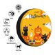 thumbnail image 4 of Fotbe Happy Halloween1 Funda de Llanta de Repuesto con Estampado, Engrosada, Ajuste Universal para Jeep, Remolque, RV, SUV, Camión-15 inch, 4 of 6