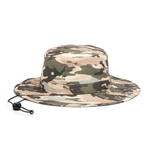 MISSION Cooling Bucket Hat - Classic Camo Safari