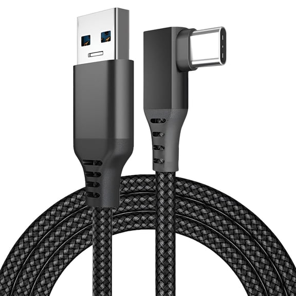 VR Link Cable for Meta Quest 3S/3/2/Pro and Pico 4/4 Ultra, USB-C to USB-C Fast Charging & Data Transfer Cable, Nylon Braided, 3m (9.8ft), Compatible with PC & SteamVR