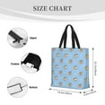 thumbnail image 4 of Naloa Corgi Dog Tote Bag for Women, Foldable Tote Bag With Zipper, Large Shoulder Bag, Top Handle Handbag for Travel, Work, Shopping, 4 of 9