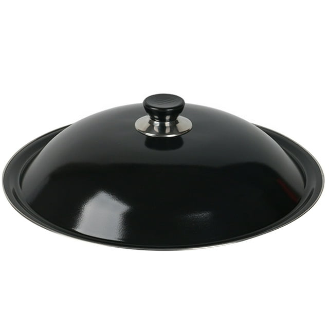 Anti-scald Pot Lid Enamel Pan Lid Round Pot Lid Frying Pan Cover Pot Pan Lid for Kitchen