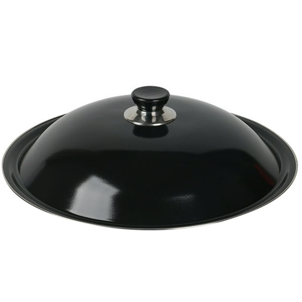 Tapa de olla antiescaldaduras, tapa de sartén esmaltada, tapa de olla redonda, tapa de sartén, tapa de olla para cocina