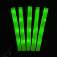 thumbnail image 1 of Barra de gomaespuma LED RGB de 12/15/30/60 piezas, barras luminosas de colores a granel, tubo de animación, luz oscura, suministros para fiestas de cumpleaños y bodas, 1 of 4