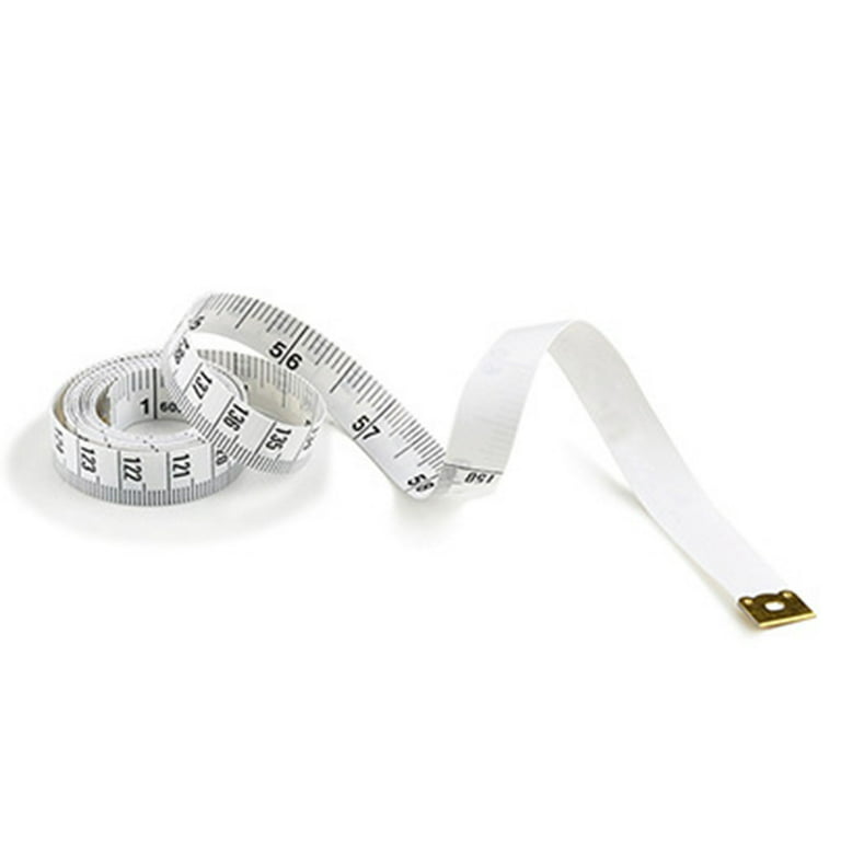 Premium Photo  Top view of white soft measuring tape minimalist