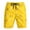 A-Yellow175, variant on JAJAHO Mens Beach Shorts Funny Print Streetwear Loose Fit Casual Drawstring Shorts Vacation Holiday Trendy Bottoms