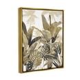 thumbnail image 3 of Tropical Layered Summer Palms Botanical & Floral Graphic Art Metallic Gold Framed Art Print Wall Art, 3 of 6