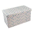 thumbnail image 5 of Kvell Foldable Child's Collapsible Toy Storage Chest, Polka Dot Design, Multi-Color, 5 of 8