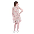 thumbnail image 5 of Kensie Girl Sleeveless Printed Ruffle Shift Dress, Sizes 4-16, 5 of 6