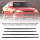 thumbnail image 3 of Ventana de la Puerta del Automóvil Weatherstrip, Fugas A Prueba de Viento Reduce El Ruido 72410S04003 Resistente Al Agua Para DX 4D 1996 A 2000, 3 of 7