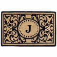 thumbnail image 2 of Nedia Home O2351J 18 x 30 Po Heavy Duty Coco Mat Monogrammé J, 2 of 4