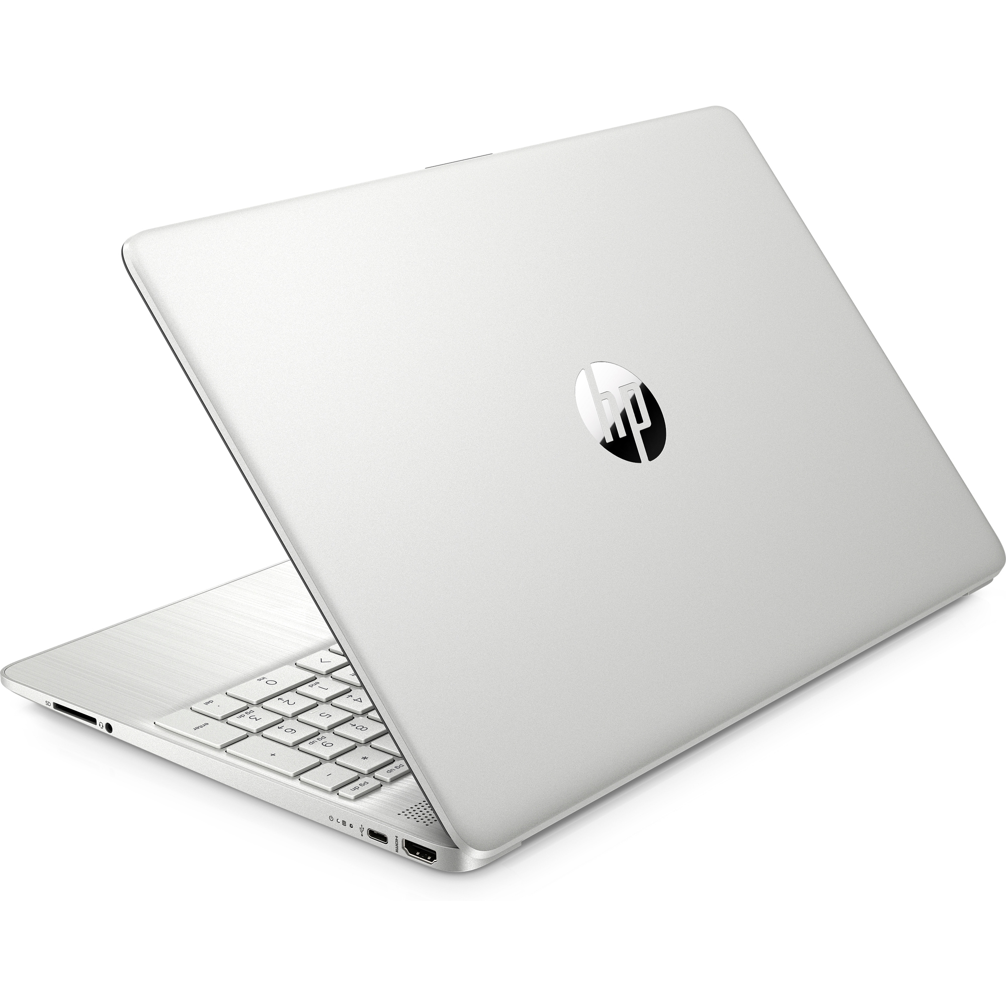 HP 15.6" FHD Notebook AMD Ryzen 5 5500U 16GB RAM 512GB SSD Natural Silver - image 3 of 6