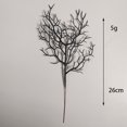 thumbnail image 2 of Artificial Black Twig Branches Picks,Halloween Dead Branch Decor for Vase Arrangement,Fake Dry Stems for Wreath Making and Table Centerpiece,Eerie Scene Decoration, 2 of 8