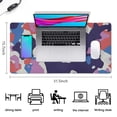 thumbnail image 5 of Purple Camouflage &nbsp;pad Mousewaterproof,rubber+multispandexwashable the Camouflage Seriesgaming Mouse PadDesk Pad for Office Home Game 31.5x15.7inches, 5 of 7