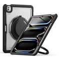 thumbnail image 2 of Case for iPad Pro 13 (M4/M5) 2024/2025 with 360 Rotating Stand, Shoulder Strap, Heavy Duty Shockproof Cover, Transparent, 2 of 7