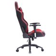 thumbnail image 4 of ViscoLogic Chaise de Jeu Ergonomique de Course Métallique avec Oreiller Appui-Tête et Support Lombaire Inclinable, 4 of 9