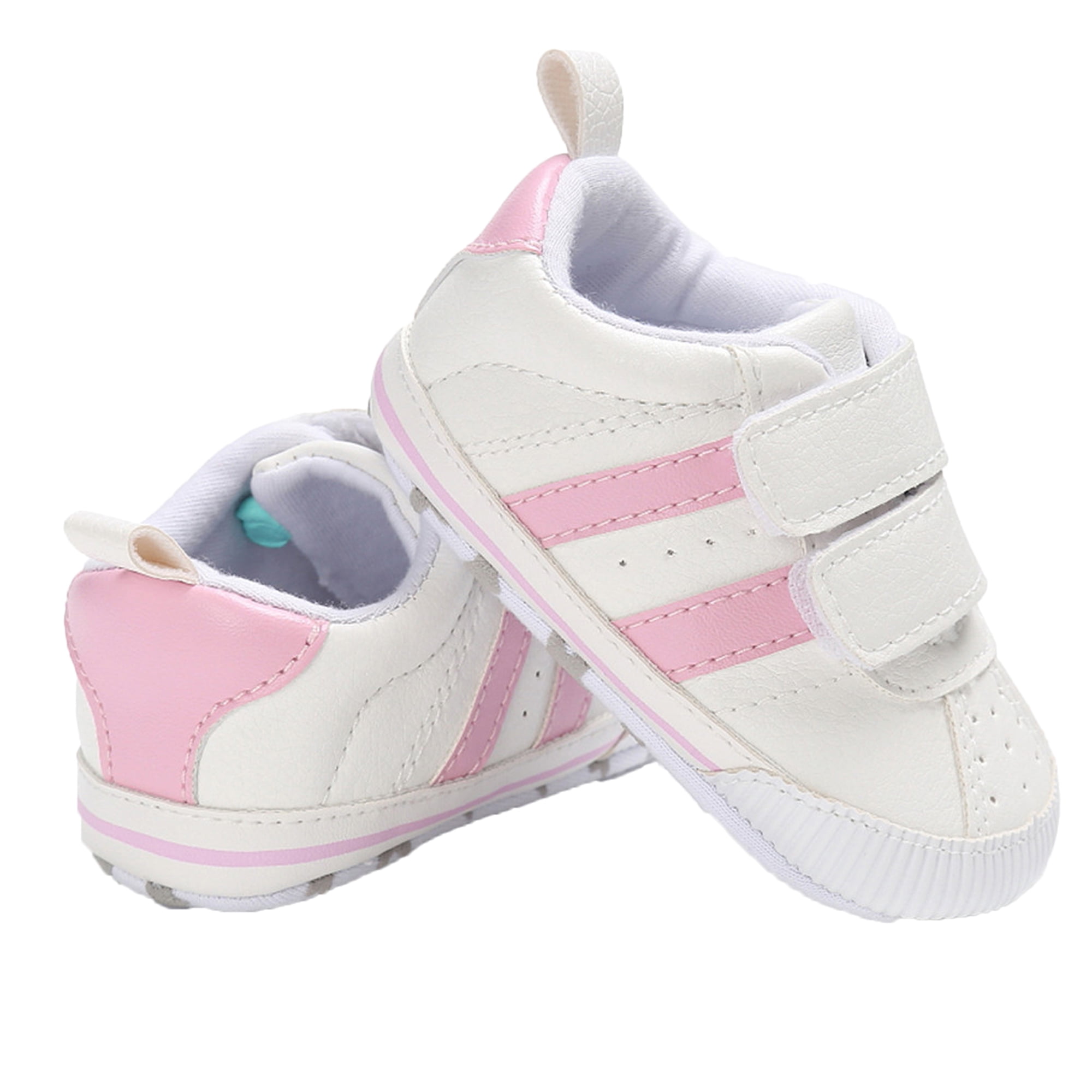 Toddler Baby Boy Girl Crib Shoes Anti-slip Prewalker Soft Sole Trainers Sneakers 