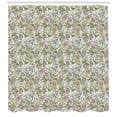 thumbnail image 3 of Ambesonne Vintage Shower Curtain, Persian Pickles Ornate, 69"Wx75"L, Pale Brown Mauve and Green, 3 of 3