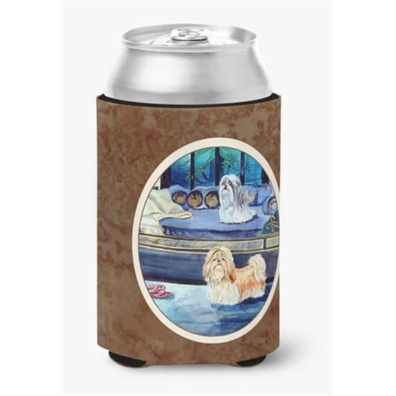 Shih Tzu Double Trouble Can or Bottle Hugger