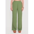thumbnail image 3 of Women's Crepe Knit Swiss Dot High Waisted Pants, 3 of 4