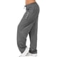 thumbnail image 4 of Sonducket Pantalones Pantalones deportivos sueltos Pierna recta Pantalones deportivos sueltos Pantalones de chándal casuales para mujer Prendas para la parte inferior del cuerpo gris oscuro 5XL, 4 of 6