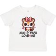 thumbnail image 3 of Inktastic Mimi and Papa Love Me Girls Grandchild Girls Baby T-Shirt, 3 of 5