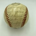 thumbnail image 4 of 1974 Chicago Cubs Team Signed Vintage Wilson Baseball Ernie Banks JSA COA, 4 of 10