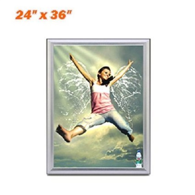 24x36'' inch slim snap frame led light box - movie poster ...